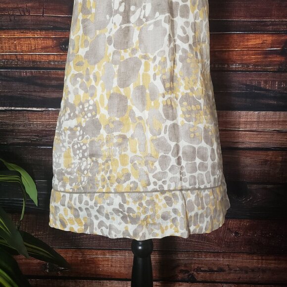 NWOT Ann Taylor LOFT Shift Dress Size 0 100% Linen Side Zip Lined Boho - Picture 5 of 8